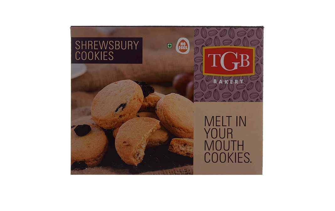 TGB Cafe 'n Bakery Shrewsbury Cookies    Box  200 grams